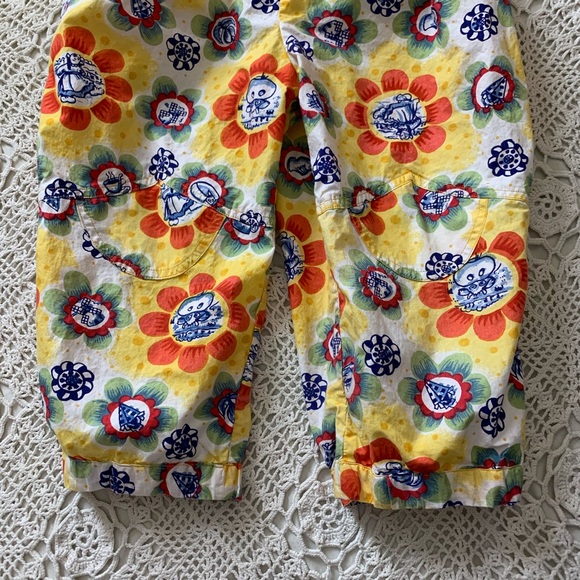 Oilily Overalls Girls sz 4T balloon style cotton - Picture 7 of 8